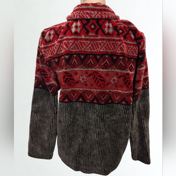 Vintage Aztec Fleece County Clothing Women's Size S - Picture 3 of 4
